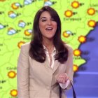 Leonor Lavado dando el tiempo como Tamara Falcó