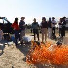 Los alumnos del IES Alyanub de Vera participan en la iniciativa 'Mi pueblo bonico'.