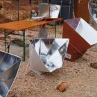 Ejemplos de cocinas solares.