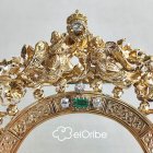 Detalle del nuevo rostrillo de la Virgen del Mar.