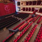 Interior del Teatro Cervantes inaugurado en 1921.