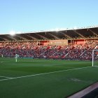 En el último partido ante el Mirandés siendo lunes se dieron cita más de 15.000.