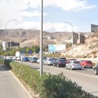 Imagen desde calle Suflí, una de las vías afectadas por las obras.