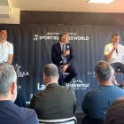 Andrés Fernández y Fernando Martínez, en los Aperitivos Deportivos SBW con Estrella de Levante.