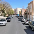 Calle Jacinto Benavente de Huércal de Almería.