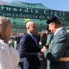 El presidente de la Diputación en el pasado acto de celebración del 182 aniversario de la fundación de la Guardia Civil
