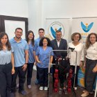 Acto de cesión del exoesqueleto infantil