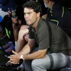 Rubi en el banquillo de Castalia.