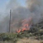 Imágenes del incendio en Sopalmo, Mojácar.