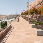 Vista previa de cómo serán los futuros accesos a la Alcazaba.