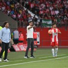 Paunovi ganaba con el Real Oviedo en su última visita a Almería.