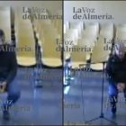 Rodrigo Sánchez López (izquierda) y su padre, el exalcalde de Fines, declarando el pasado mes de noviembre como investigados detenidos.