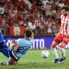 Leo Baptistao marcó el último gol del campeonato 2025-2026 pero no sirvió para darle el ascenso al Almería.