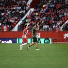 Gonzalo Melero en su última visita al Mediterráneo como jugador del Leganés.