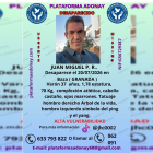 Cartel con la información del hombre desaparecido en Baza que ha sido visto por última vez en Serón.