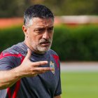Xavier García Pimienta cierra la concentración del Almería en Marbella y está ilusionado con lo que viene en la Liga y el mercado.