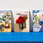Los tres carteles finalistas para la Feria de Níjar.
