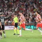 A Sergio Arribas se le vio distante en el partido ante el Eldense.