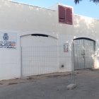 Inicio de las obras de la comisaría provisional de la Policía Nacional en los locales de la Plaza de Toros de Roquetas de Mar.