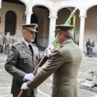 Imagen de la última toma de mando de Moreno Arenas, nuevo general jefe de la BRILEG de La Legión.