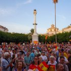 La Plaza Vieja, abarrotada en la manifestación en apoyo a Ceuta.