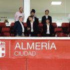 Pepe Bonillo lleva acumuladas muchas horas de vuelo en el palco del Almería.