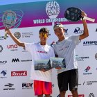 Liberto Amate, campeón del mundo de tenis playa Sub-14.