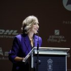 La alcaldesa de El Ejido, Julia Ibáñez, durante Export Asia.