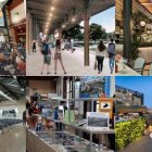 Algunos de los espacios que tendría la renovada Estación del Ferrocarril según el proyecto del Ayuntamiento de Almería.