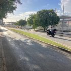 Imagen de la Carretera de Sierra Alhamilla recién reabierta.