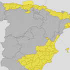La inestabilidad meteorológica sigue presente en parte de España