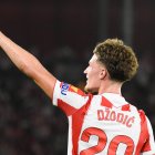 Stefan Dzodic vive el mejor momento de su carrera deportiva con solo 21 años y siendo titular en el Almería.