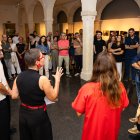 Inauguración de la exposición 'Curvas de la mente'.