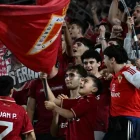 Los seguidores del Real Murcia no miran la categoría a la hora de apoyar a su equipo.