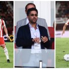 Mohamed Al-Khereiji se frota las manos con Dzodic y Quim.