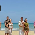 Una imagen de una edición de 'La isla de las tentaciones' junto a una foto del actor almeriense.
