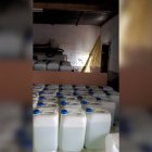 Gasolina almacenada en una cochera de Adra