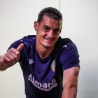 Áron Yaakobishvili apenas un día después de su exhibición con el Almería en la primera eliminatoria de la Copa del Rey.