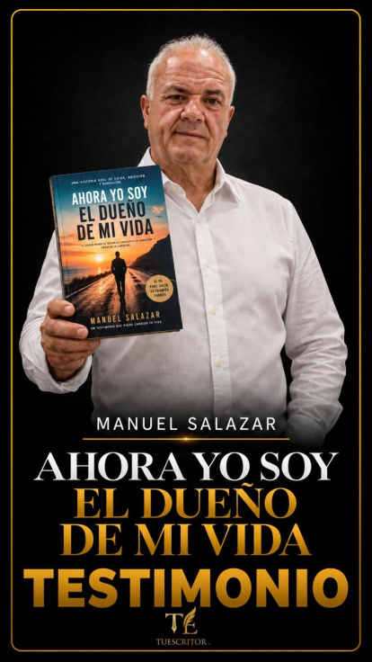 La historia del almeriense Manuel Salazar: de perder el control por las adicciones a convertirse en dueño de su vida