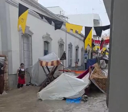 María Jesús Amate compartió en sus redes sociales un vídeo del Mercado Medieval.