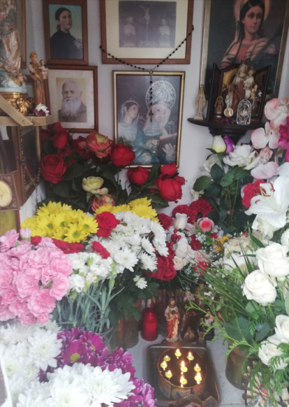 Interior de las Ánimas Benditas de Adra.