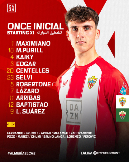 Alineación Almería