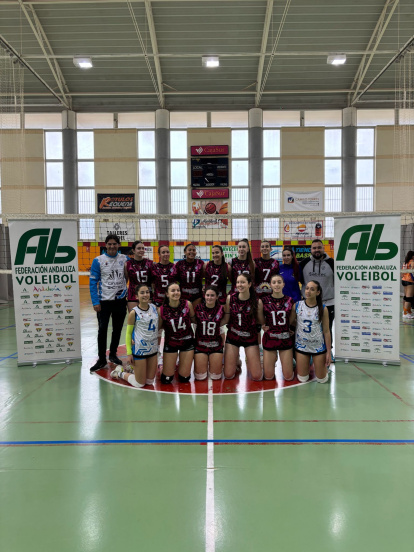 Las jóvenes roqueteras, que llegaban a la cita cordobesa precedidas de una inmaculada trayectoria.