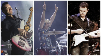 Los músicos almerienses Diego de Haro, Antonio de Haro y José Luis Miralles