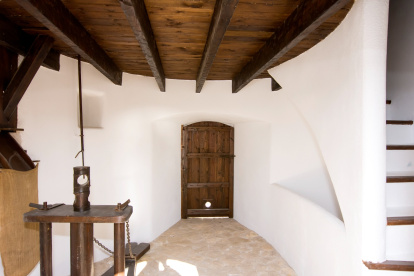 Vista del interior del molino.