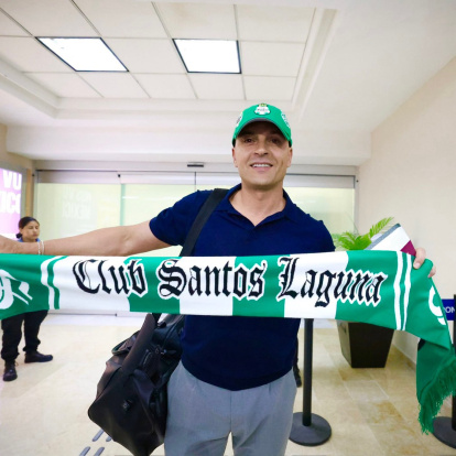 La primera foto del almeriense Francisco nada más llegar a México.