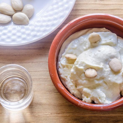 Ajoblanco de Almería.