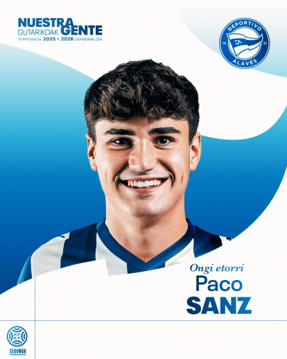 Ha firmado en el Alavés dispuesto a volver a probar la Primera.