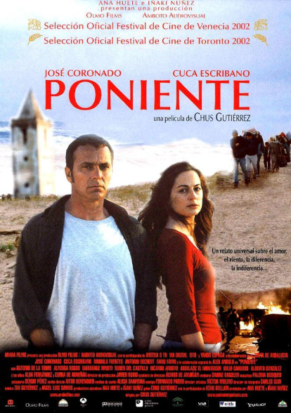 Cartel de 'Poniente'.