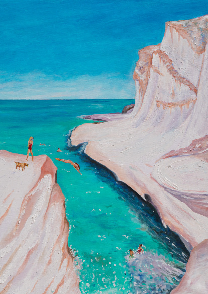 Lámina de Leyre Apellániz de Cala Enmedio